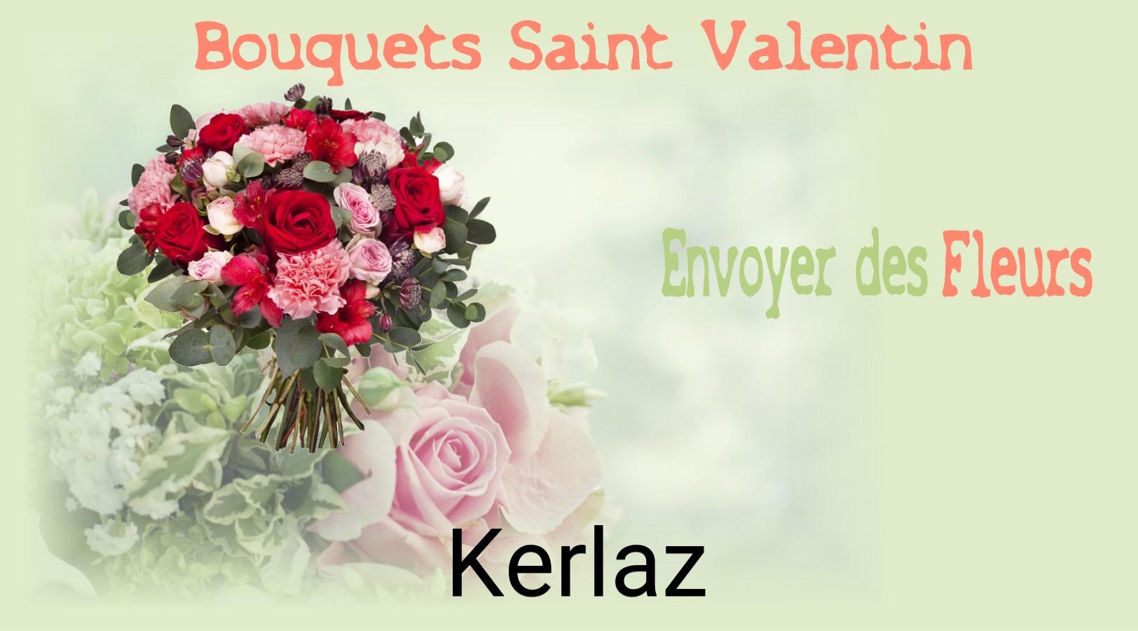 Roses de Saint-Valentin livrées à Kerlaz